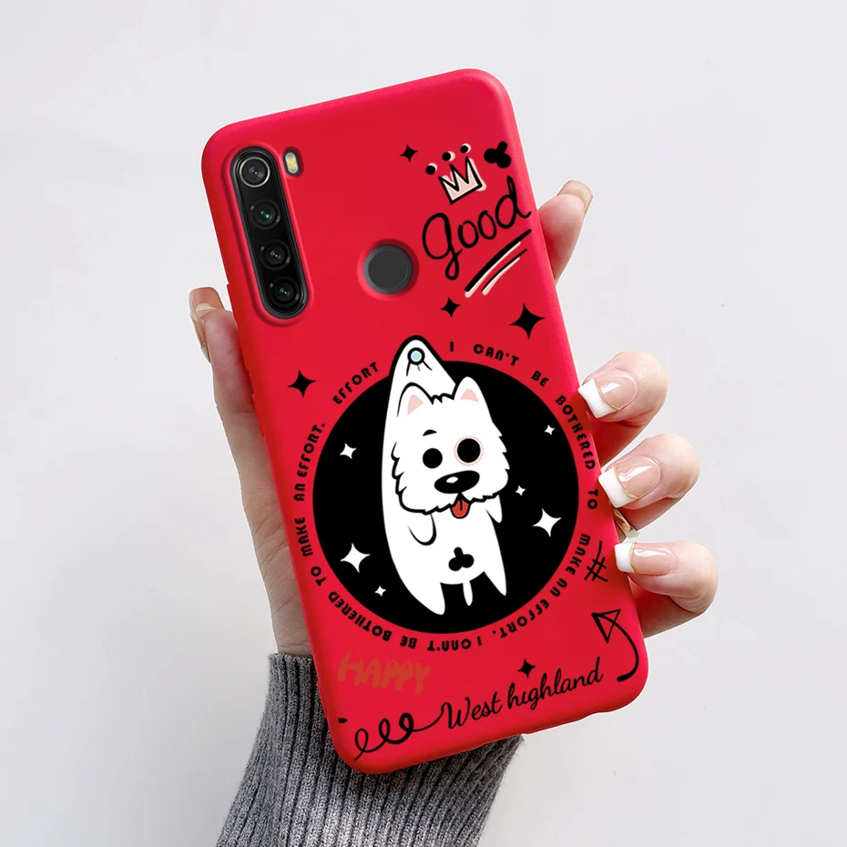 Cover protettiva Capa per Xiaomi Redmi Note 8 2019 2021 Cover in Silicone morbido conchiglie per Xiaomi Redmi Note 8T custodie per cellulari