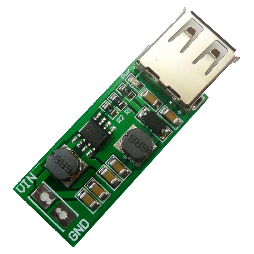 

DD1205UA DC DC Converter DC1-6V to DC5V Automatic Usb Boost Buck Power Supply Board Step Up and Step Down Power Supply Regulator