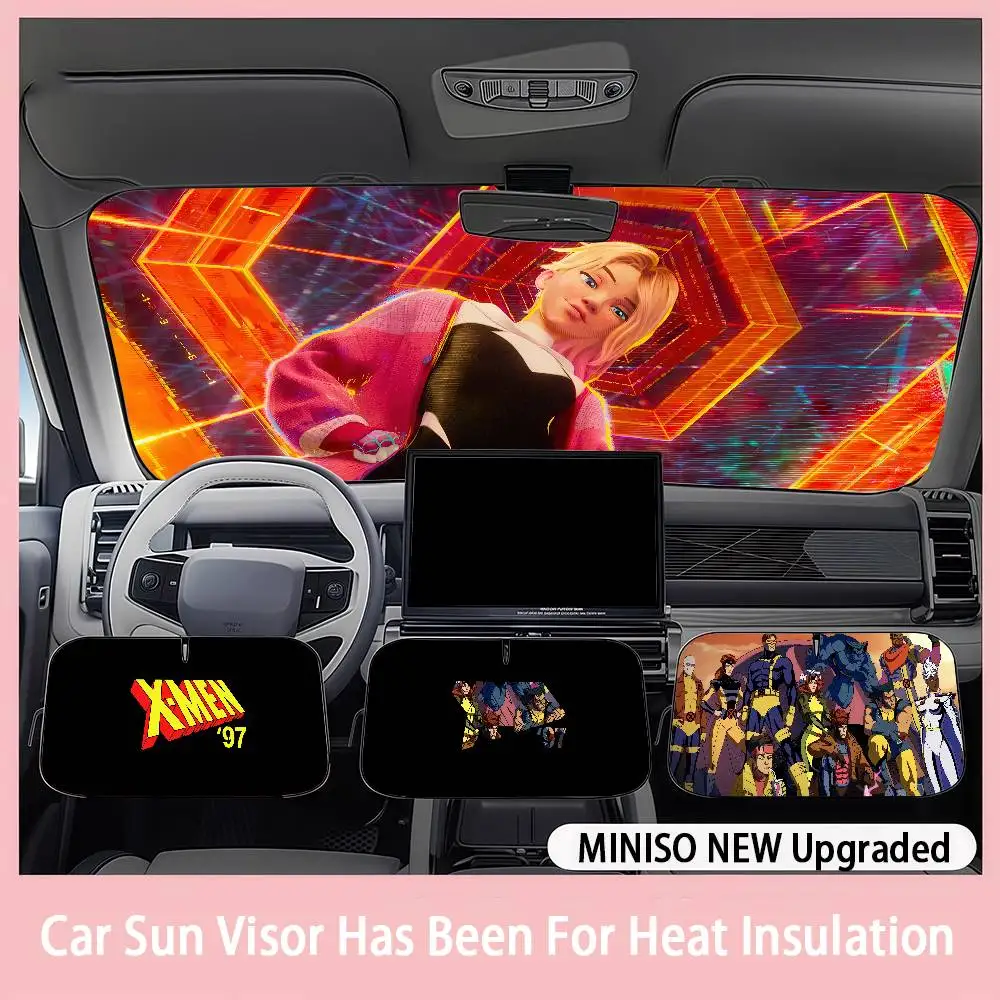 

Marvel X-Men 97 Car SunShade Windshield sunshade blocks ultraviolet rays, car insulation sunshade protector