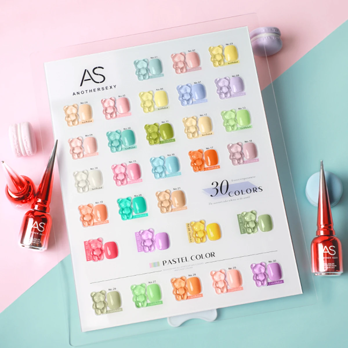 AS EU stander 30 Color/Set Glitter Broken Diamond Gel Nail Polish Shiny Galaxy UV Soak Off Reflective Gel Varnish Flash Gel Lack