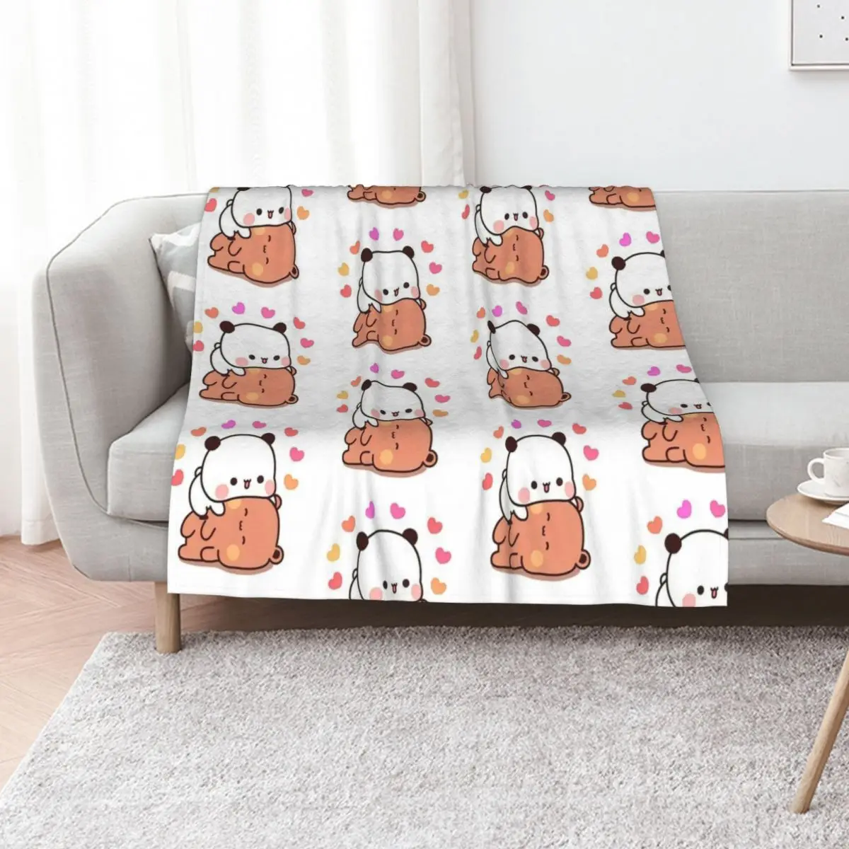 

PANDA BEAR, bubu dudu Cuddling Throw Blanket Bed covers Comforter Soft Heavy Blankets