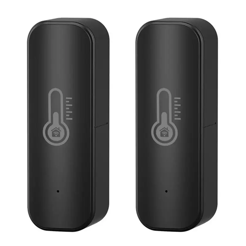 

2X Tuya умный датчик температуры и влажности Wi-Fi приложение удаленный монитор для умного дома Var Smartlife работает с Alexa-AT36