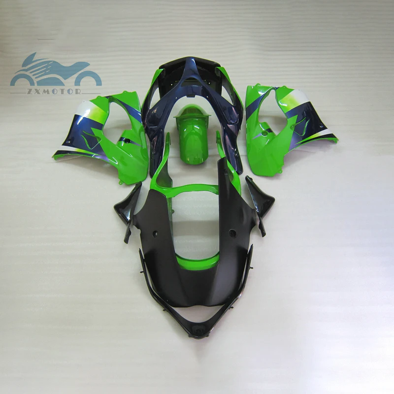 

High grade fairing kits for KAWASAKI Ninja 2000 2001 ZX9R ABS plastic aftermarket fairings kit ZX 9R 00 01 green motorcycles