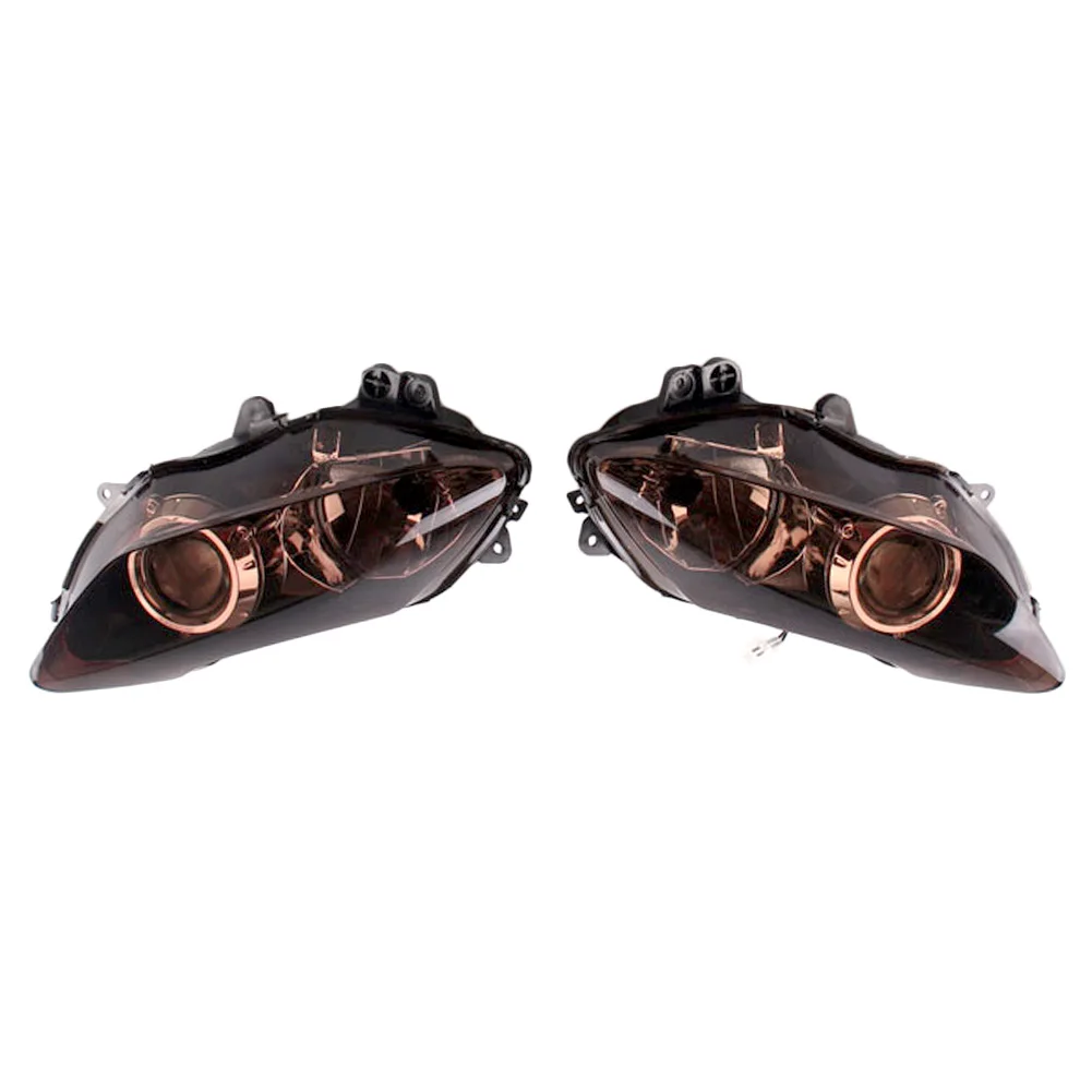 YZF-R1 Motorcycle Front Headlight Head Lamp Light Assembly Left+Right 1 Set For Yamaha YZF R1 2007 2008