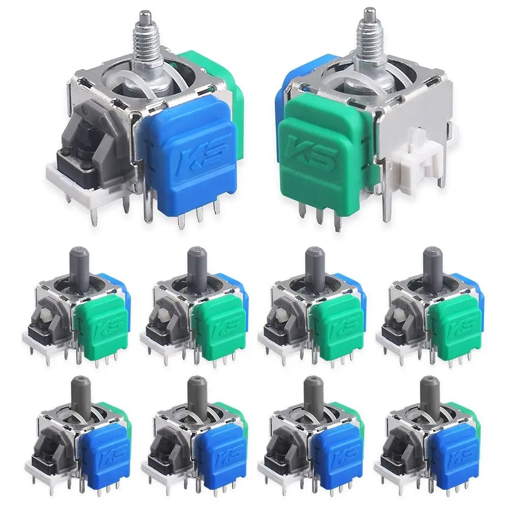 Joystick Electromagnético Anti-Drift TMR de Alta Precisión, Thumbstick Analógico 3D Duradero para PS5/PS4/Xbox/Switch Pro