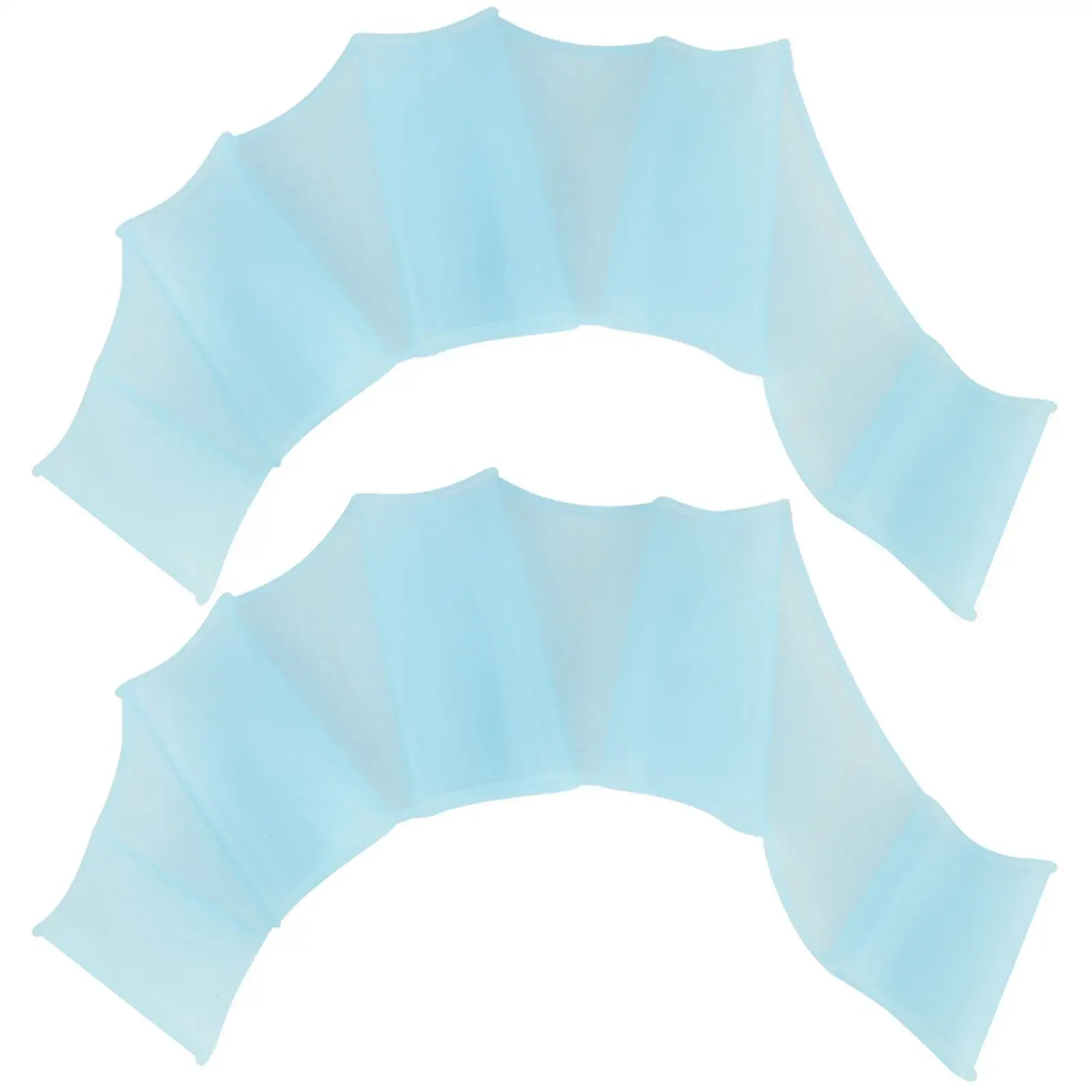 Unisex Silicone Swim Fins - Webbed   for Diving & Swimming - Hand Paddles for Enhanced Performance