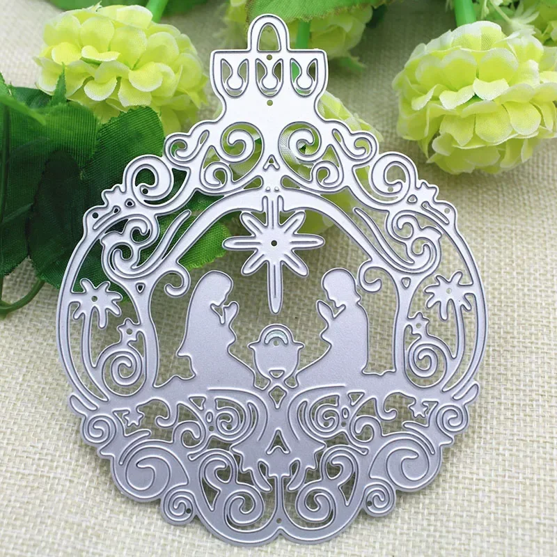 Metal Cutting Dies Scrapbooking Jesus Nativity Cut Die Mold Stamps And Dies Craft Album Knife Mould Blade Punch Stencils Dies