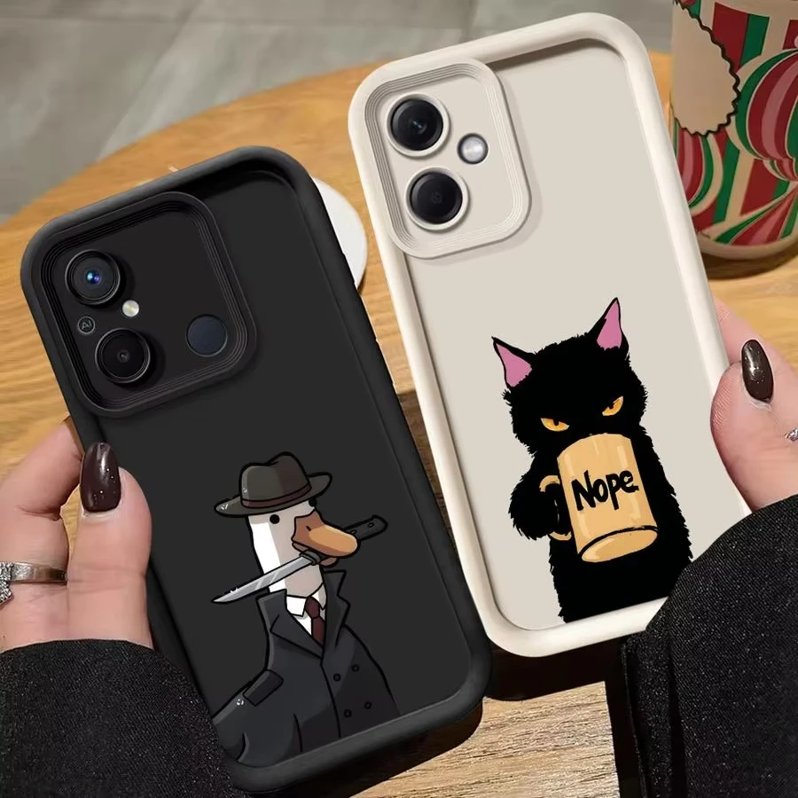 Cartoon Cat Duckpho… - image