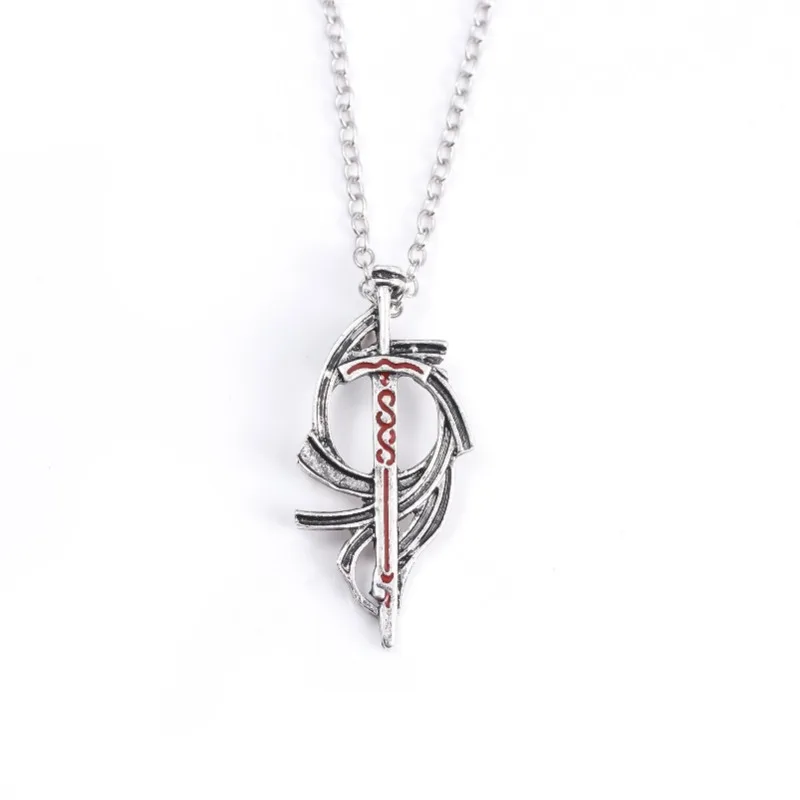 Fate Stay Night Pendentifs en argent pour femmes, colliers féminins, pendentif Arthur, cadeau de document, tendance de la mode, couples