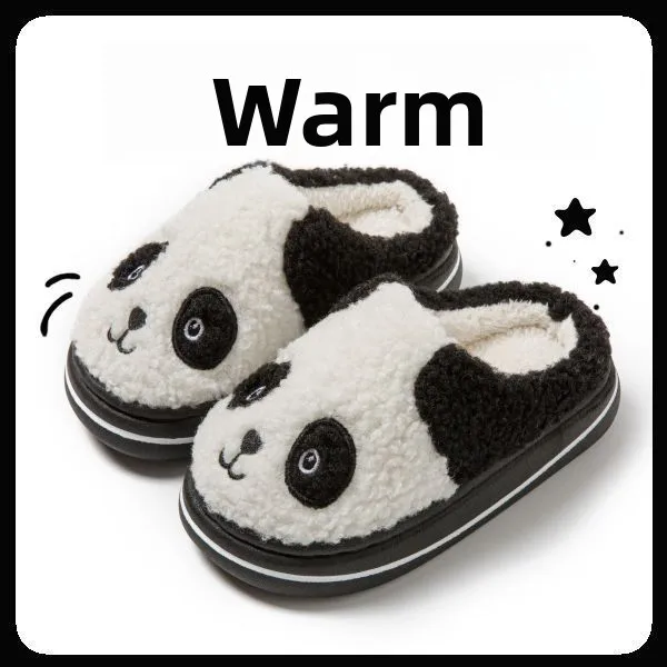 

Baby Warm Cotton Shoes Autumn Winter New Boys Girls Cartoon Animal Cotton Slippers Non Slip Comfortable Soft Sole Plush Slippers
