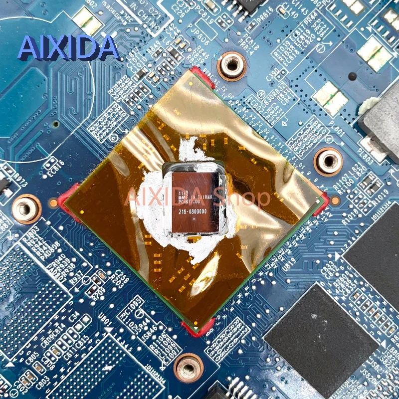 Imagem -05 - Aixida-placa-mãe Portátil para hp Pavilhão Gpu Mainboard 665987001 665986-001 659094-001 659093-001 Dv7 Dv76000 Hm65 Hd6490