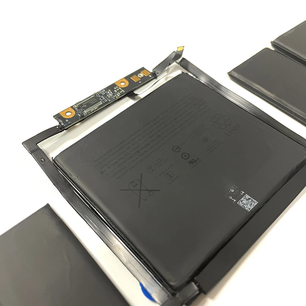 Imagem -04 - Portátil para Apple Macbook Pro 13 Touch A1819 Series 11.41v 50.2 wh 4314mah A1706 A1706 Final de 2023 Meados de 2023 7xinbox-bateria do