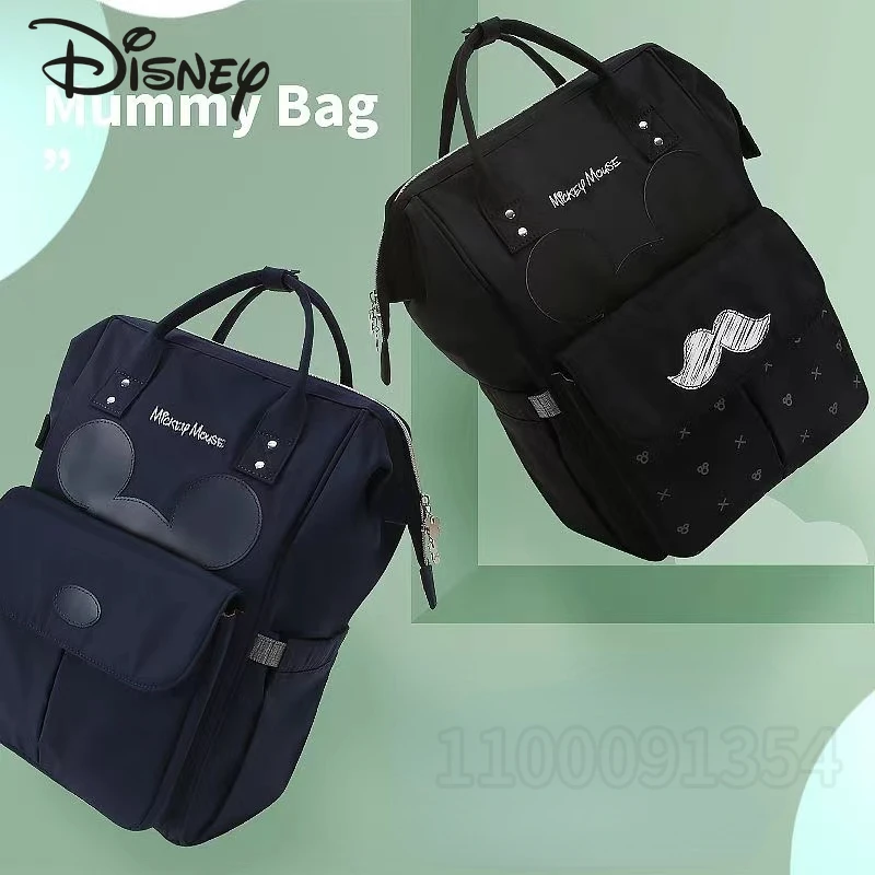 Disney Minnie\'s New Diaper Bag Backpackk Luxury Brand Original Baby Diaper Bag Multifunctional Baby Bag  Fashion Diaper Bag