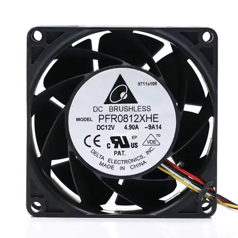 PFR0812XHE DC12V 4.9A 8038 8CM Cooling fan