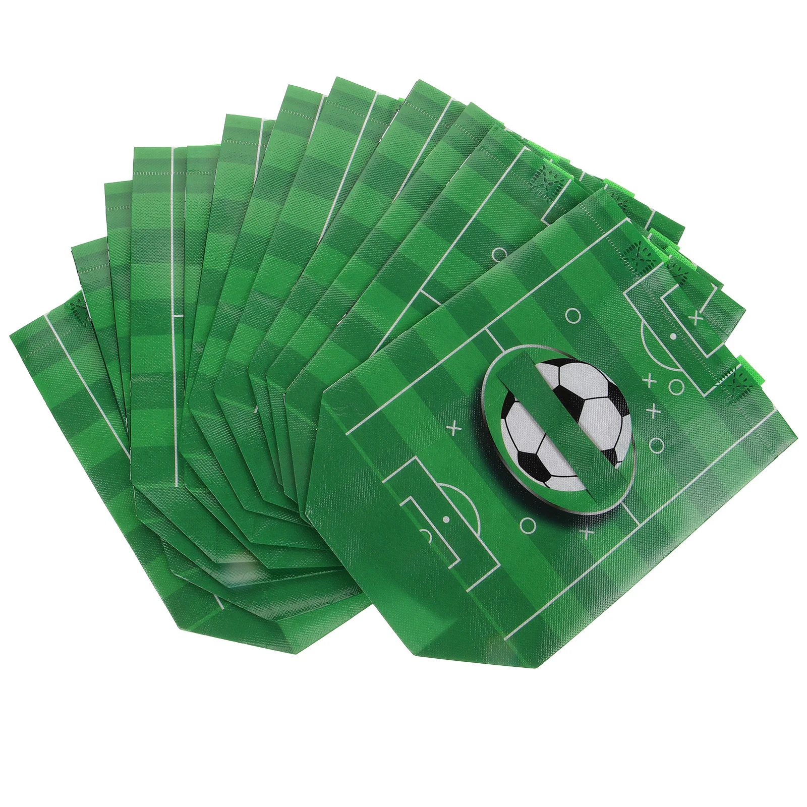 

12Pcs Medium Gift Bags Non-Woven Material Strong Handles for Candy Treats Small Presents Party Favors Storage