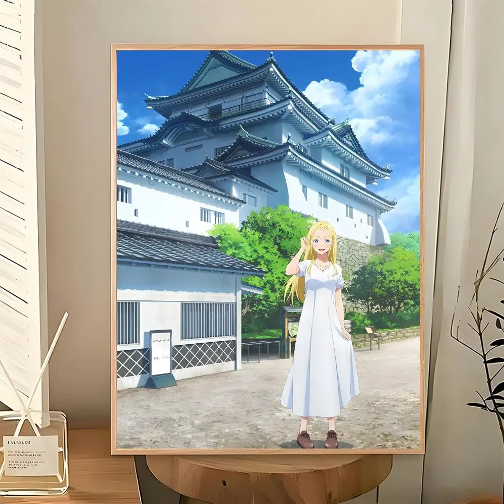 Anime Time Loop Summer Time Rendering Poster Wall Art Painting for Living Room Home Decoration and Holiday Gifts