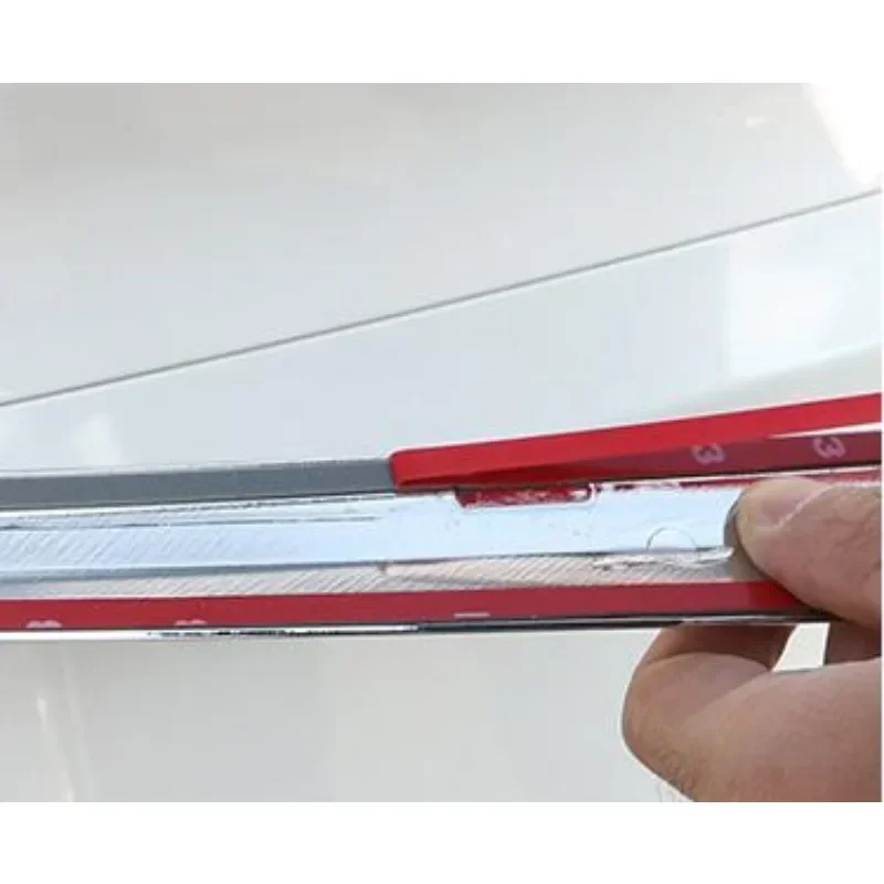 ABS Chrome Tronco Traseiro Tampa Maçaneta, Tail Gate Guarnição, Moldura Styling para Hyundai Tucson 2015, 2016, 2017, 2018, alta qualidade