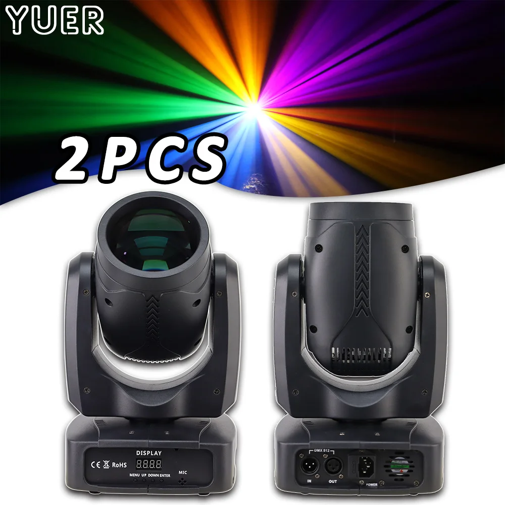 movendo cabeca led beam com cabeca movente efeito arco iris decoracao do partido dj disco 18 prisma dmx music control lampada de casamento 180w pcs 01