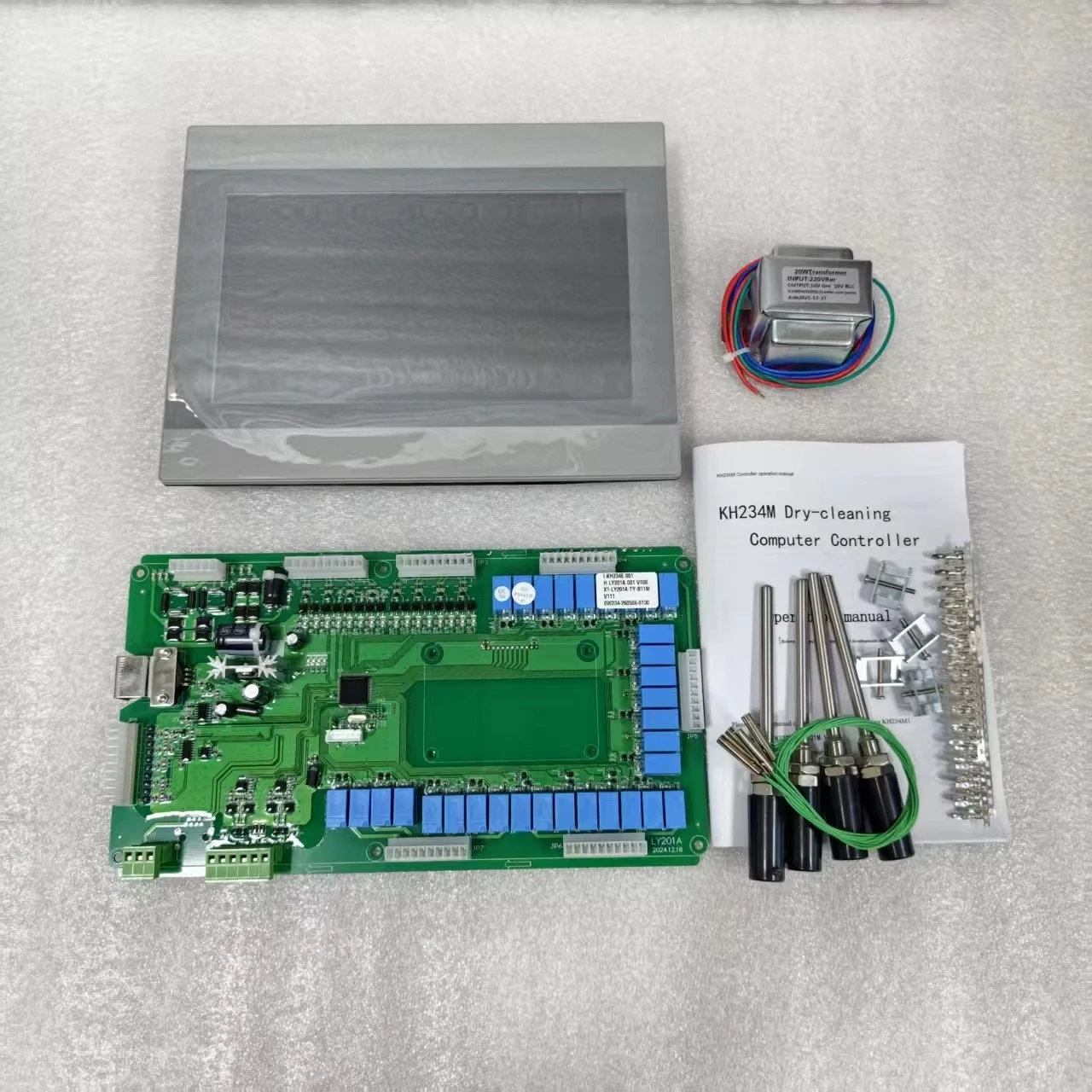 Dry Cleaning Machine Programming and Control Panel KH234M Dry Cleaning Computer Controller 7-inch