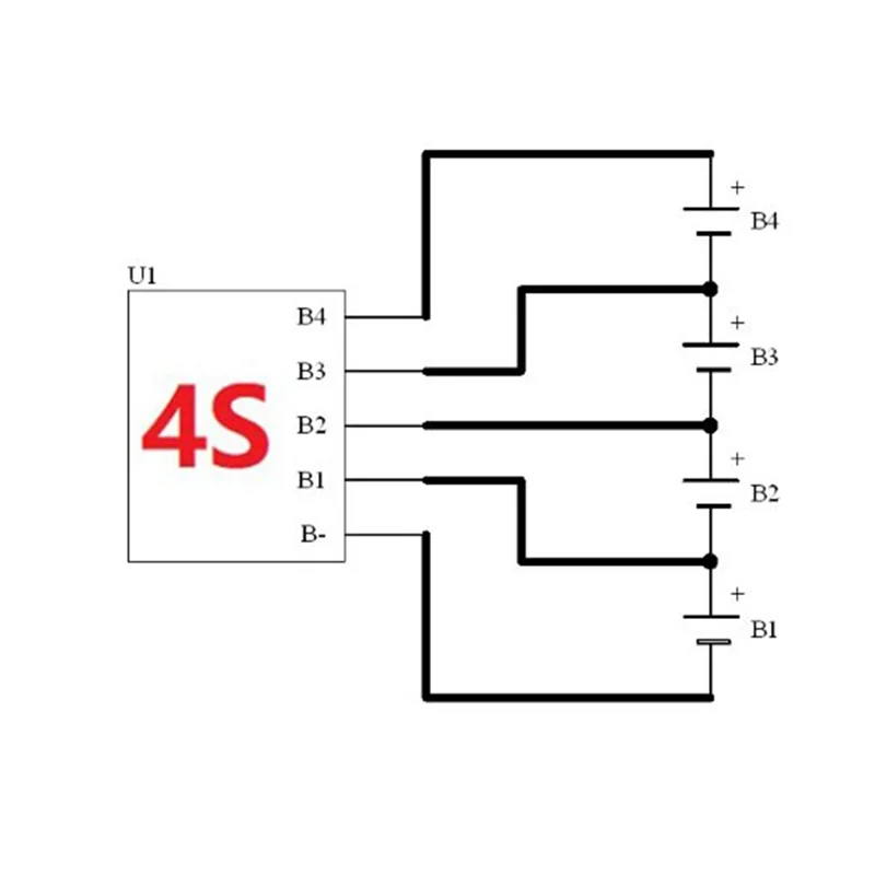 BMS 4S papan Balancer aktif 1,2a Lifepo4 baterai Li-Ion modul Equalizer Transfer energi versi induktif