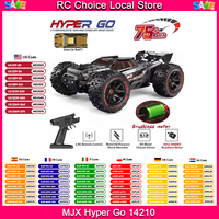 Hypergo MJX 14210 1/14 V2.0 Rc Remote Control Car  4WD Off-road Racing RC Truck Brushless 2.4G Electric Drift Car Boy Toys