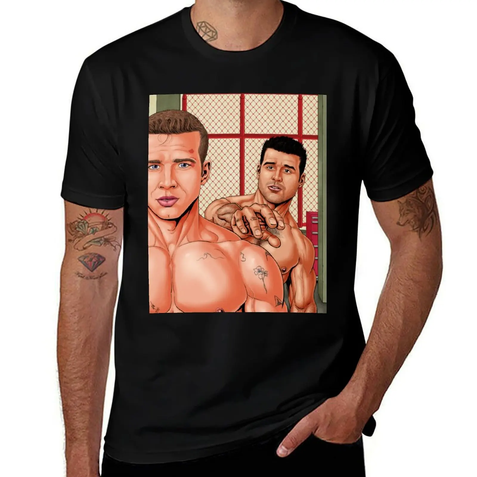 Buddie cover Part 1 T-Shirt Basic Comfort Fit for Men T-Shirt