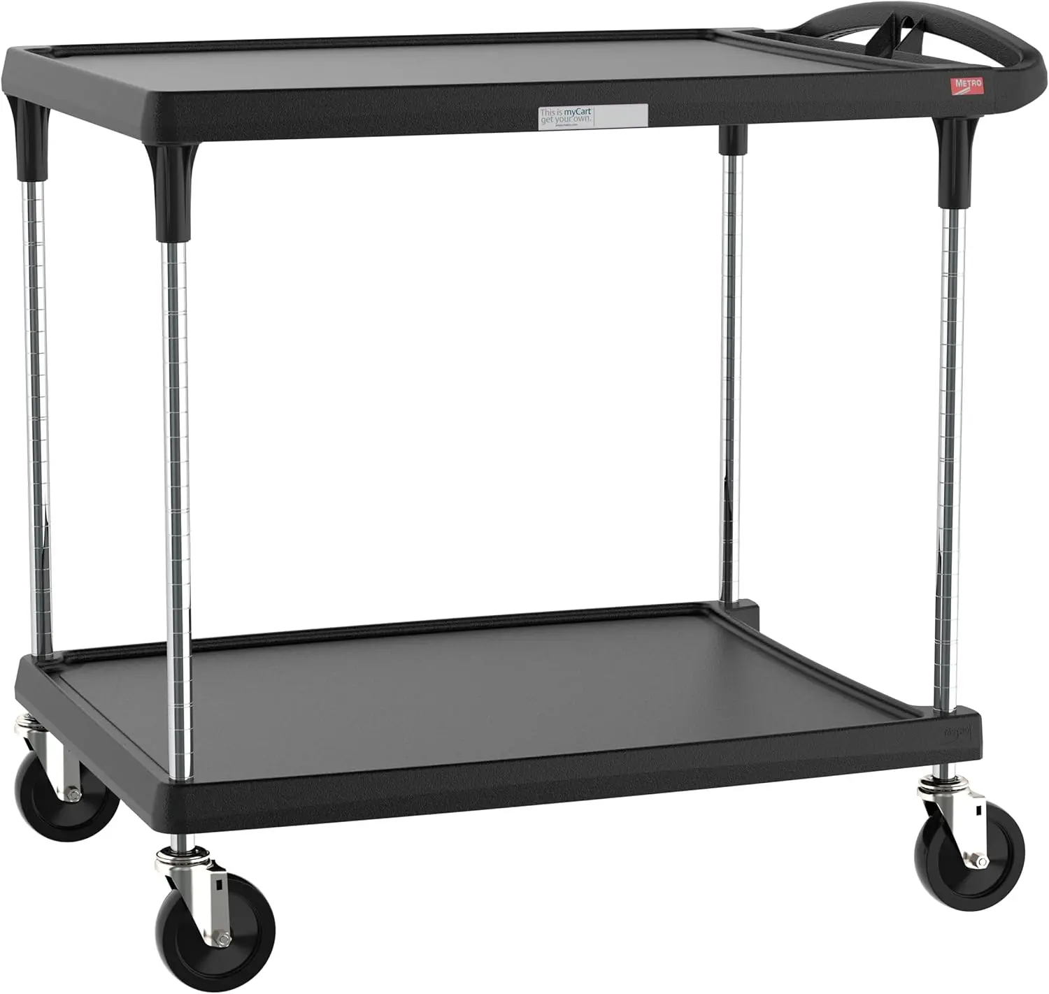 ro Mycart Plus Utility Cart - Choose-Your-Height Adjustable Heavy Duty Rolling Cart For Home, Commercial And Industrial Use