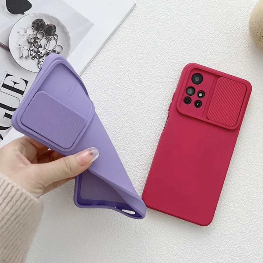 حافظة فاخرة من السيليكون المقاوم للصدمات لهاتف Xiaomi Poco F3 X3 M3 Mi 11T 10T Lite Redmi Note 11 10 9 Pro 9S 9C 9T غطاء حماية للكاميرا