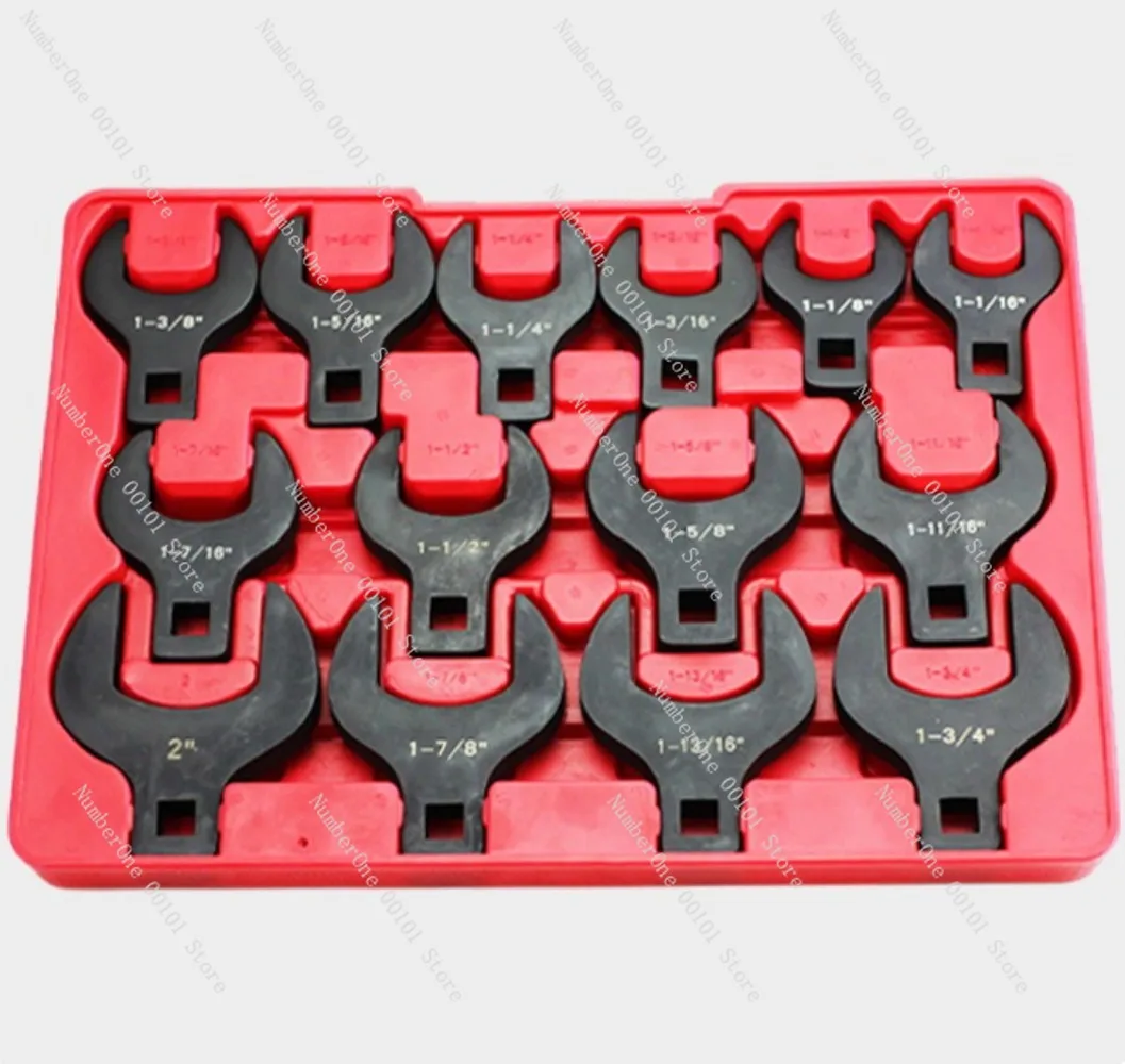 L-shaped wrench, horn open-end wrench, 1/ 2inch interchangeable head, movable open-end head, large fly quick ratchet wrench