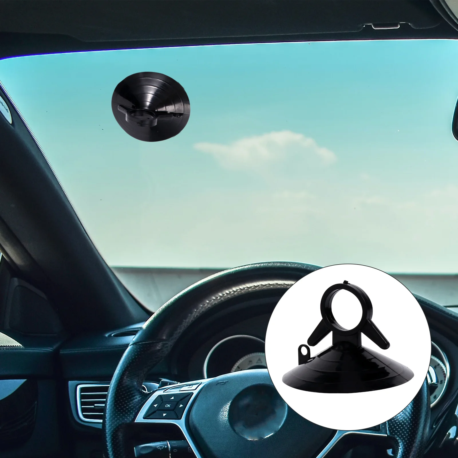 

50pcs Car Sunshade Sucker Suction Cups Mushroom Head For Heat Insulation Shade Non-Focus Type Long-Lasting Adsorption
