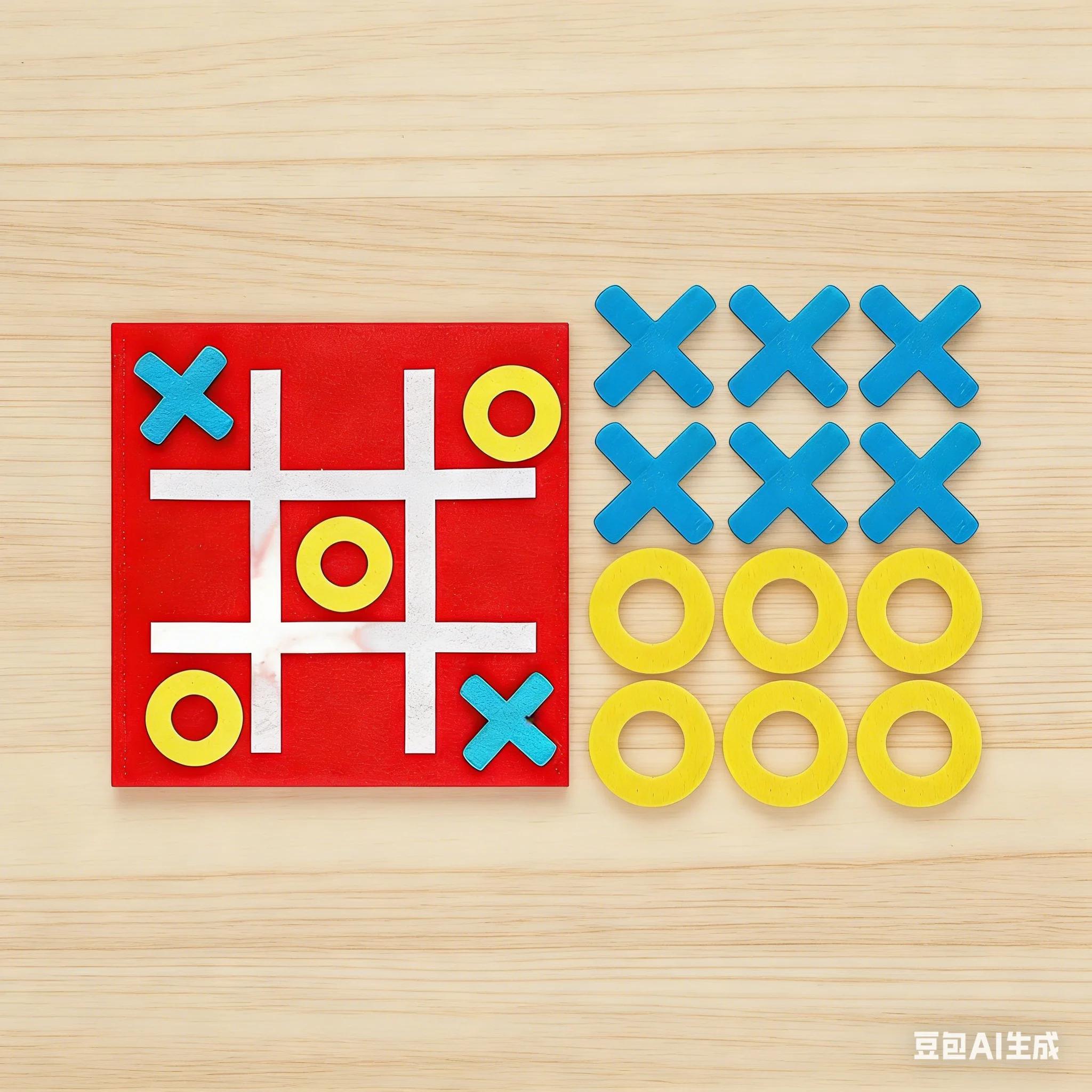 

Набор из 10 штук: Портативная настольная интерактивная шахматная доска с девятью ячейками для игры в крестики-нолики, стратегическая настольная игра для дня рождения и вечеринок