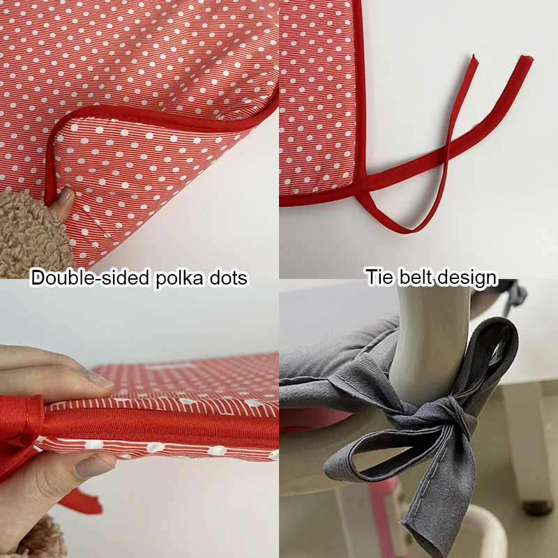 1Pc Candy Colors Cushion Garden Fabric Plain Plain Cushion European Dining Chair Cushion Creative Sofa Fabric Cushion 40*40cm