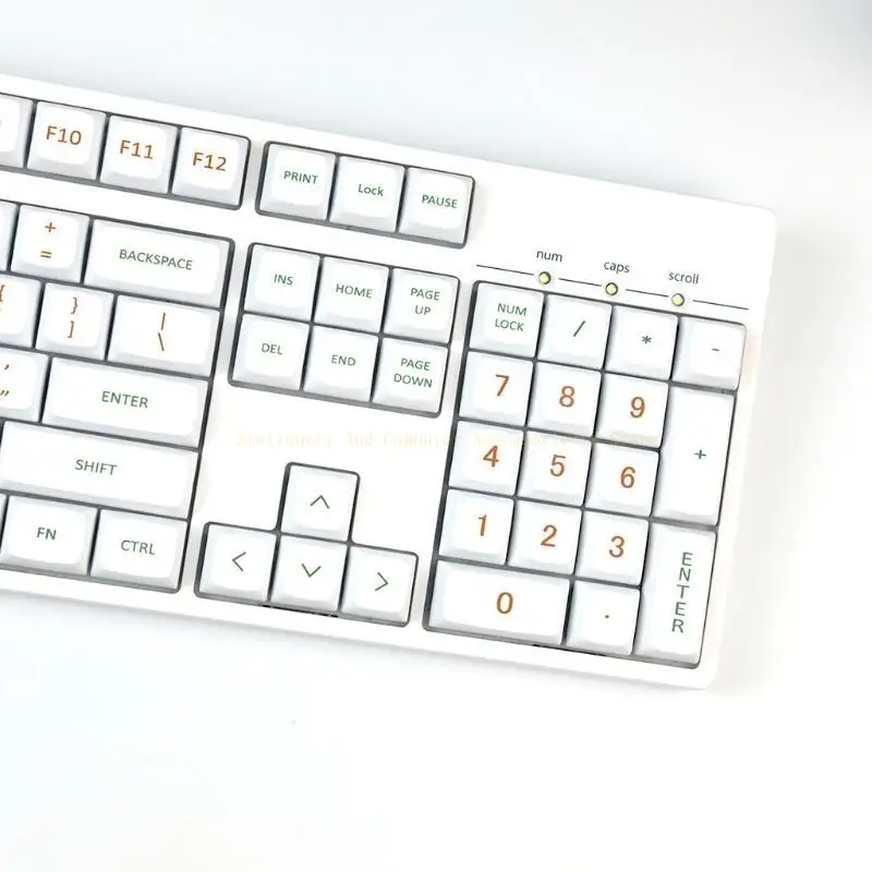 

139 Оранжевая сода для клавишных шапок Dye subb -клавишные клавиши xda для механической клавиатуры MX SWI
