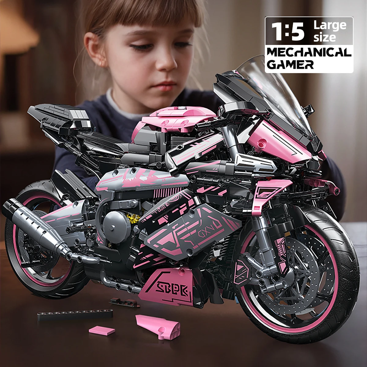 KAVOWORLD ชุดตัวต่อรถมอเตอร์ไซ - Model Kit In Era บทวิจารณ์และราคา