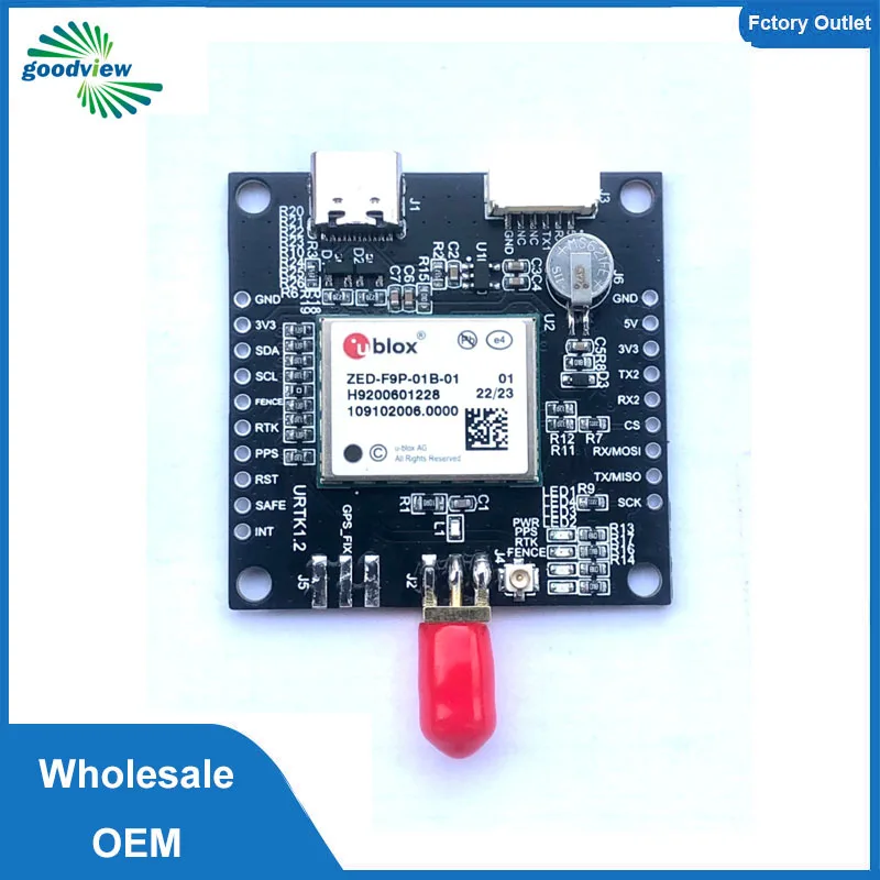 

ZED-F9P-01B/02B/04B High Precision GNSS RTK Module GNSS/GPS Board entimeter-level Differential Positioning Drone Develop Board
