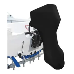 210D 6-225HP Waterproof Motor Engine Boat Cover UV Oxford Yacht Full Outboard Anti Dustproof Cover Marine Engine Protector