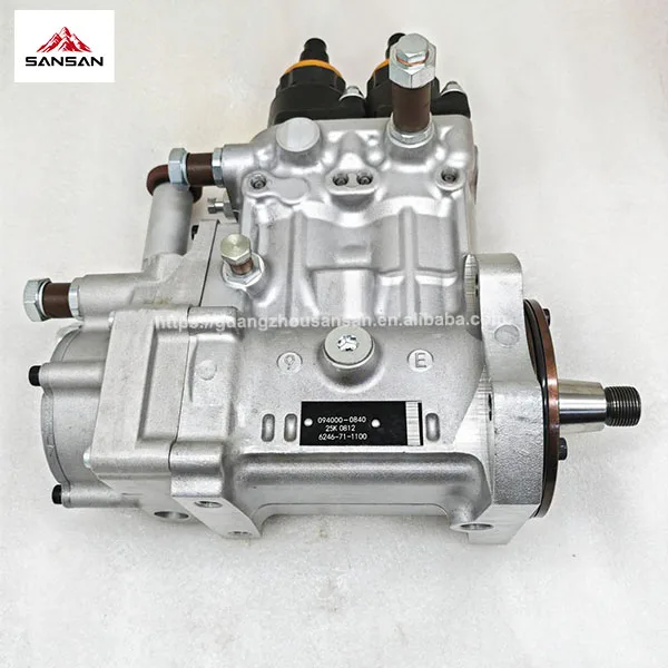 Diesel Pump 6246-71-1100 Fuel Injection Pump Assembly for PC1250-11 Excavator SAA6D170E-7 Engine Fuel Injection Pump