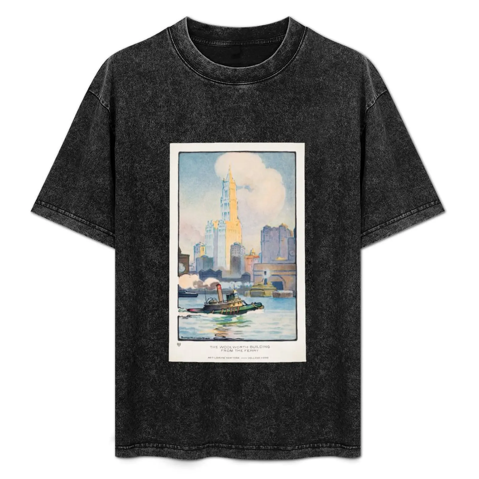 

The Woolworth Building from the Ferry on T-Shirt. T-Shirt plus size tops new gifts and t-shirts T-shirt men