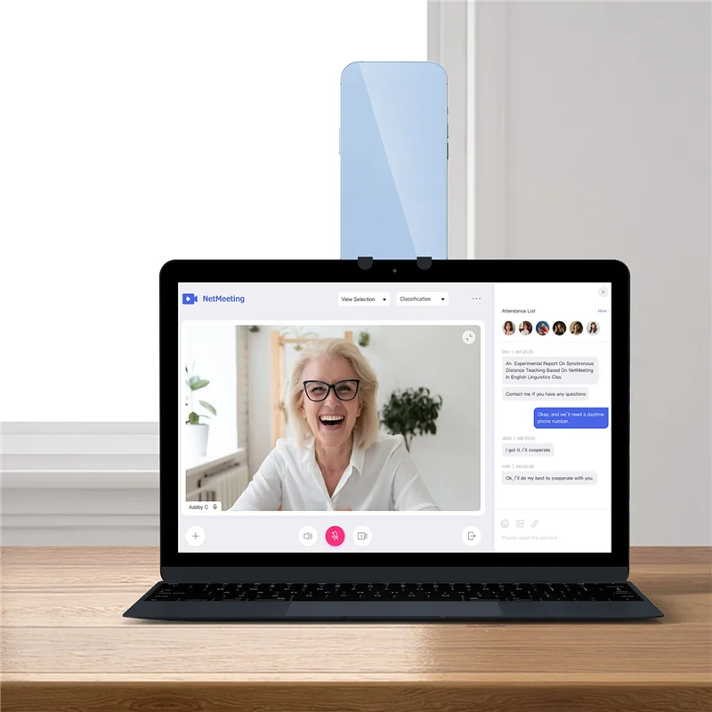 AED5-Anti Slip Supporto per telefono cellulare per Air Laptop Webcam Supporto mobile Continuità Supporto per fotocamera Cavalletto