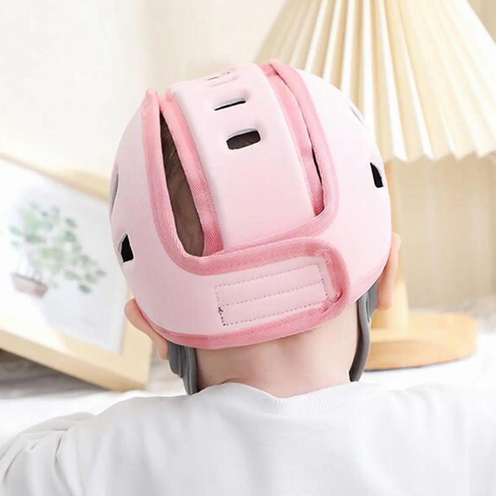 

Adjustable Infant Helmet Hap Double Sided Hat Anti Collision Protection for Baby Head Safe Crawling Walking