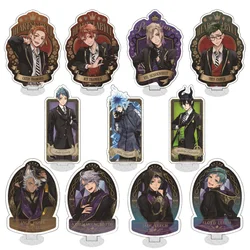 10cm Hot Anime Twisted Wonderland Riddle Rosehearts Vil Schoenheit HD Acrylic Stand Figure Desk Decor Collection Model Fans Gift