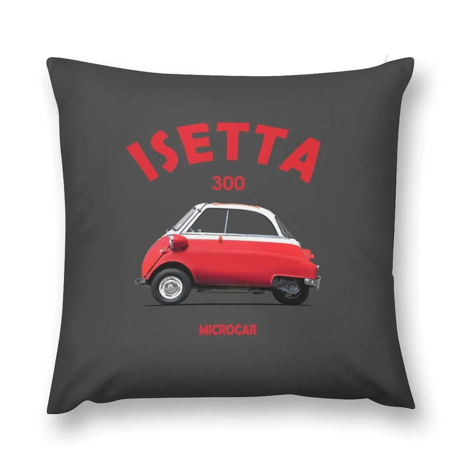 The Isetta 300 Microcar Throw Pillow New year Cushion Cover pillow