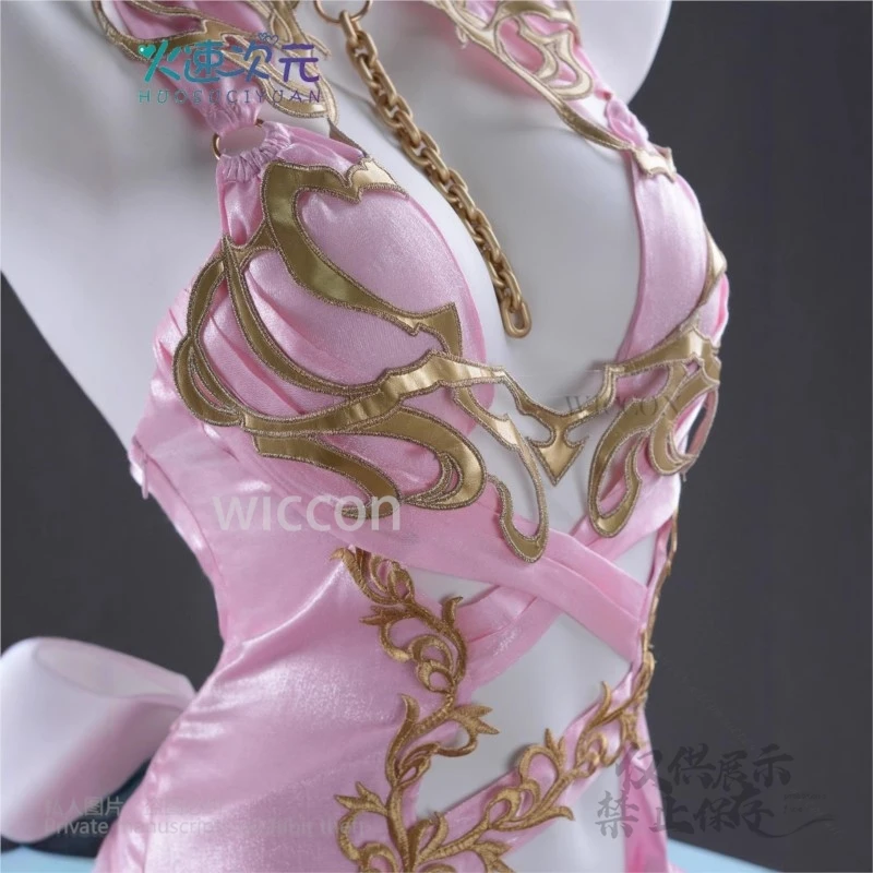 Anime Geass C.C. Cosplay Costume Long Dress Sexy Evening Gown High Quality Costume Roleplay Wigs Halloween Party 2XL Customized