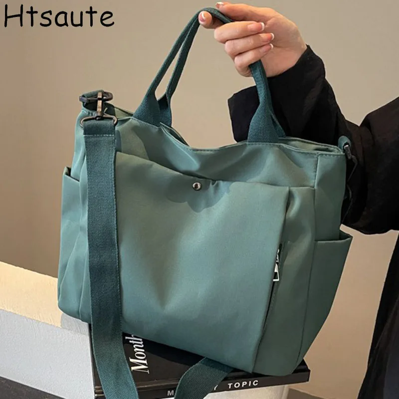 

Commuting Ladies Handbags Women Shoulder Bags Large Capacity Canvas Ladies Messenger Bag big totes Commute briefcase