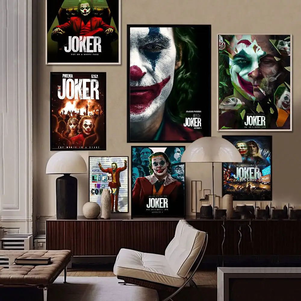 J-Joaquin P-Phoenix J-Joker Classic Vintage Posters Vintage Room Home Bar Cafe Decor Nordic Home Decor