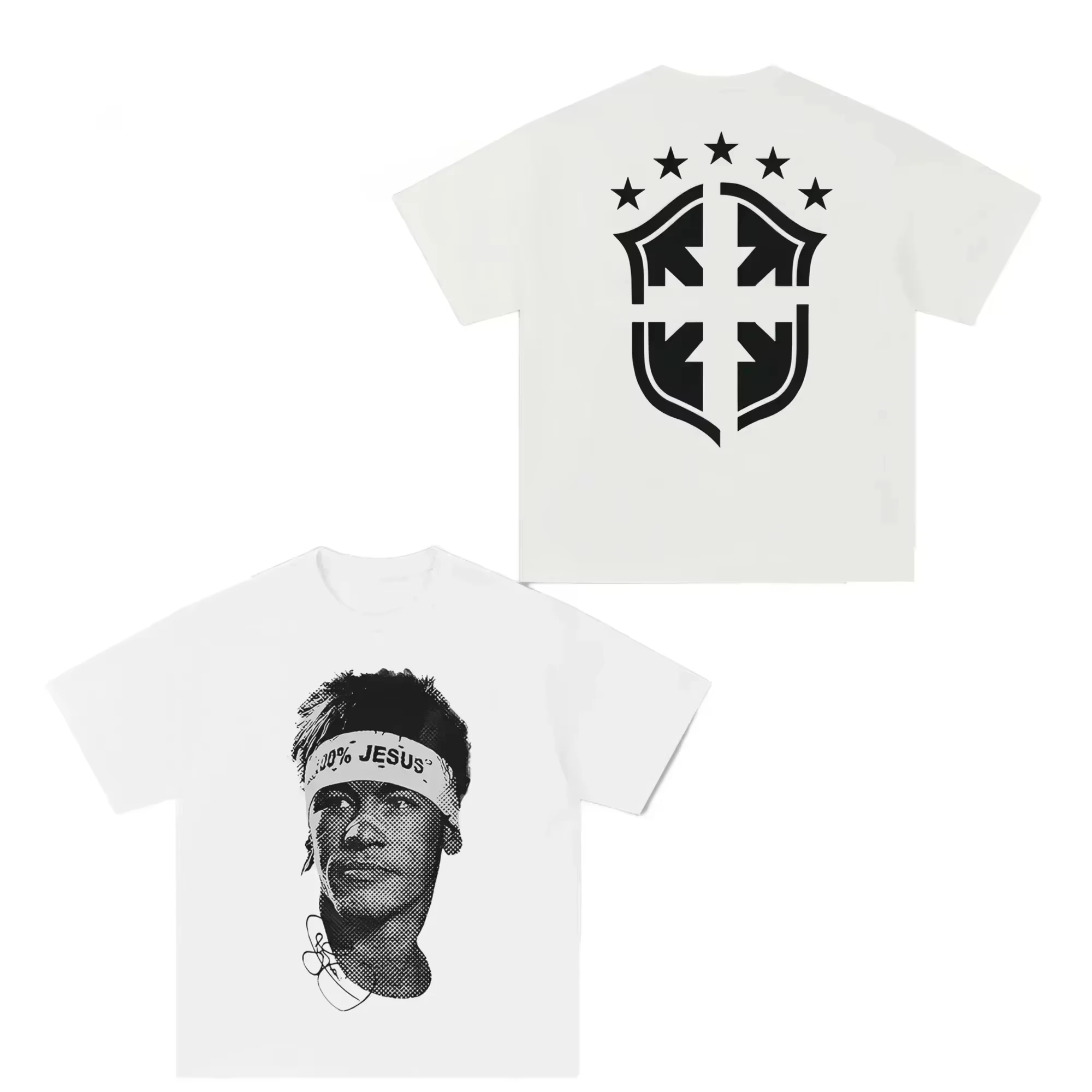 Men's T-shirt Cristiano Ronaldo Football Superstar Super Fashion Printed T-shirt Men's Wear Cotton Men's T-shirt Summer