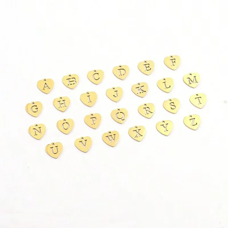 Simple fashion niche initials necklace women toggle clasp stainless steel chain necklace women suitable for daily work wear