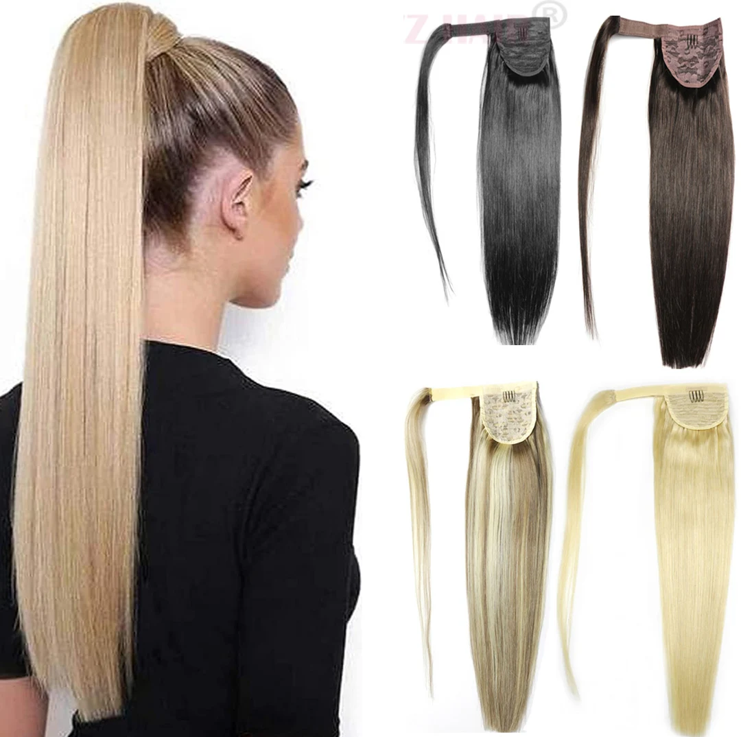 ZZHAIR 100% Brazilian Human Remy Hair Extensions 16