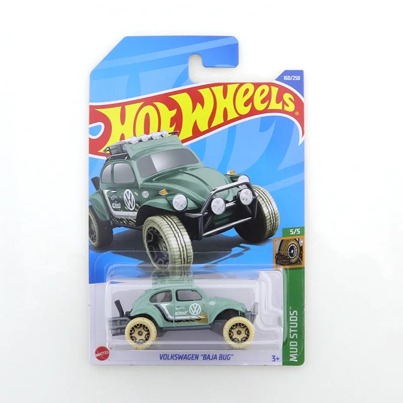 2021-33 2022-160 Original Hot Wheels Mini Alloy Coupe 70 VOLKSWAGEN BAJA BUG 1/64 Metal Diecast Model Car Kids Toys Gift