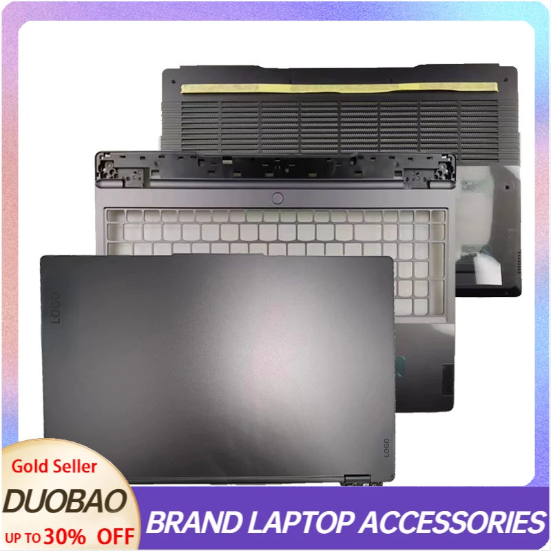 

For New Lenovo Y7000P IAH7 2022 Legion 5 15IAH7H Laptop LCD Back Cover/Front Bezel/Hinges/Palmrest/Bottom Shell Computer Case